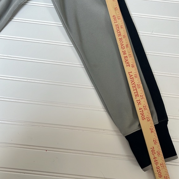 Mens Nike Track Jacket Full zip size Large Cotton blend grey/navy - Picture 9 of 15